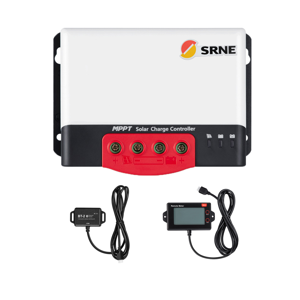 SRNE MC Series 20a 30a 40a 50a MPPT Solar Charging Controller 12V24VDC for Lithium Batteries Solar Regulator