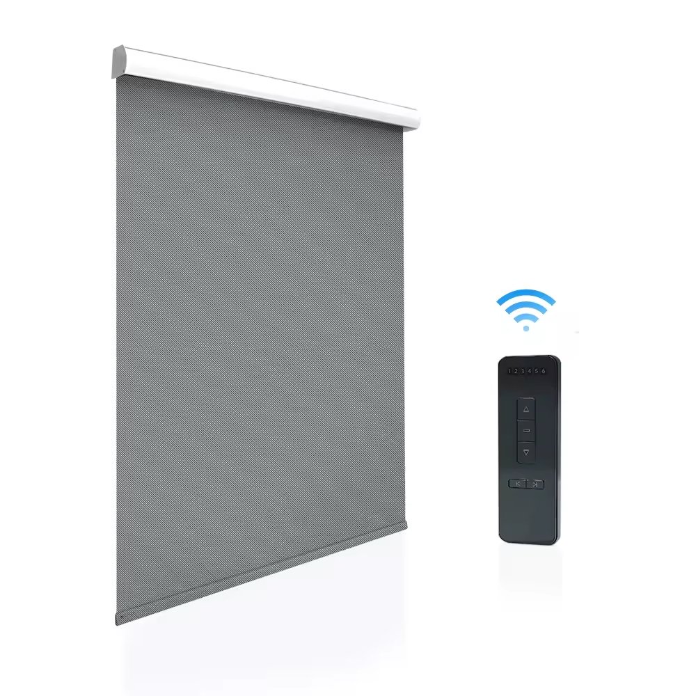 High Qualify Modern Outdoor Waterproof Roller Blind Manual Retractable Roof Auto Motorized Roller Shades Blinds