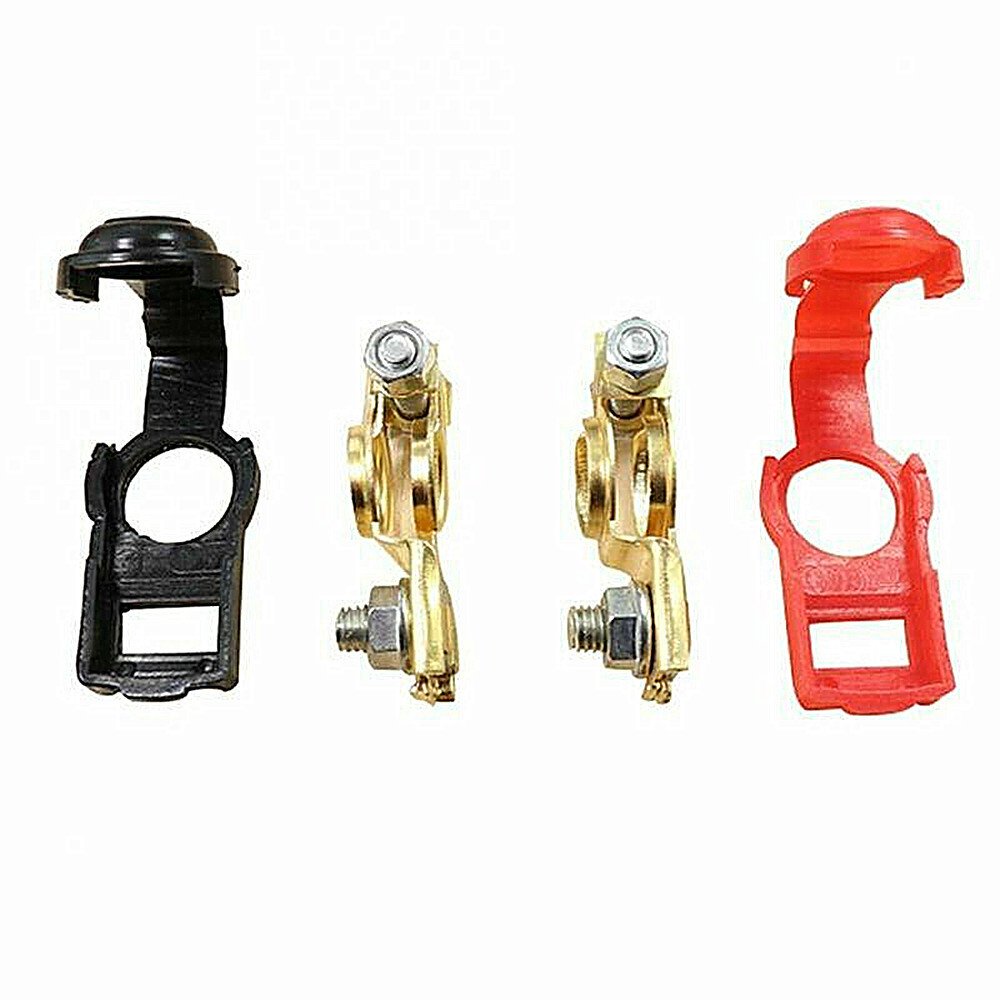 Auto Battery Copper Plating Clamp Terminal Iron Galvanized Car Battery Binding Post Terminal