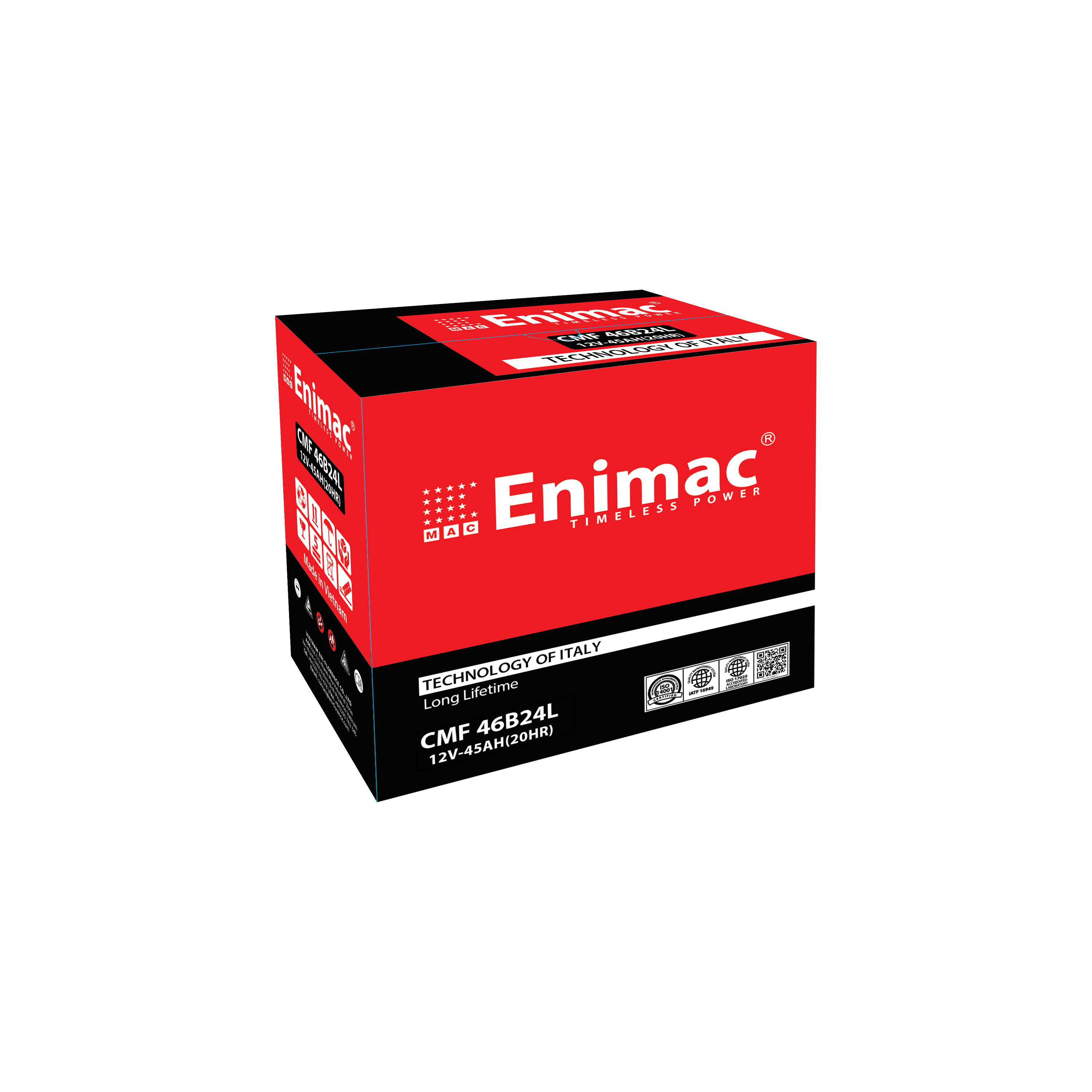 Solar Power CMF 44B24S Battery for Vehicles Lead Acid Battery Maintenance Free Cheap Price 12V 35AH