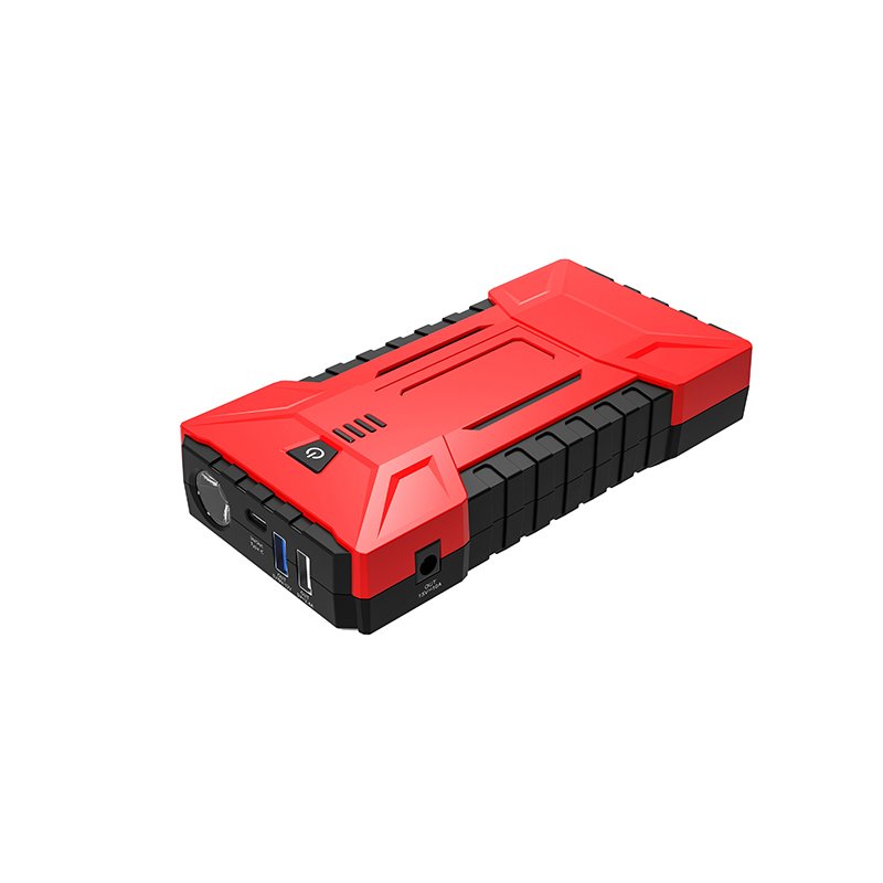 High Power Car Jump Starter Power Bank / Multi-Function Portable 12V Lithium Battery Car Jump Starter