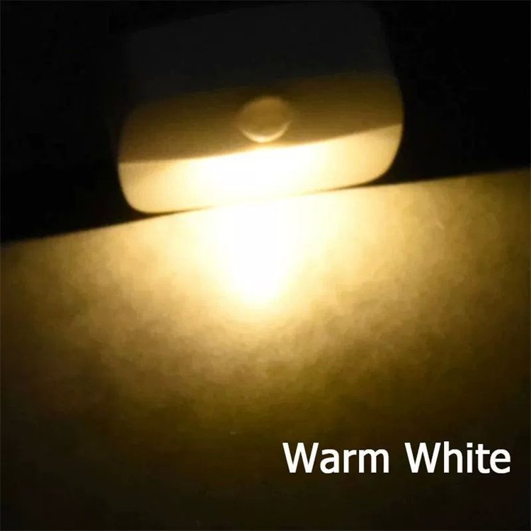 Bedroom Smart Home Magnetic Wireless Battery Box Rechargeable Human Body Induction Lamp LED PIR Motion Sensor Night Light
