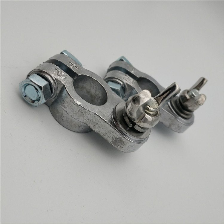Chinese Factory Wholesale Car Battery Terminal Black and Red Battery Clip Connector Positive and Negative Poles