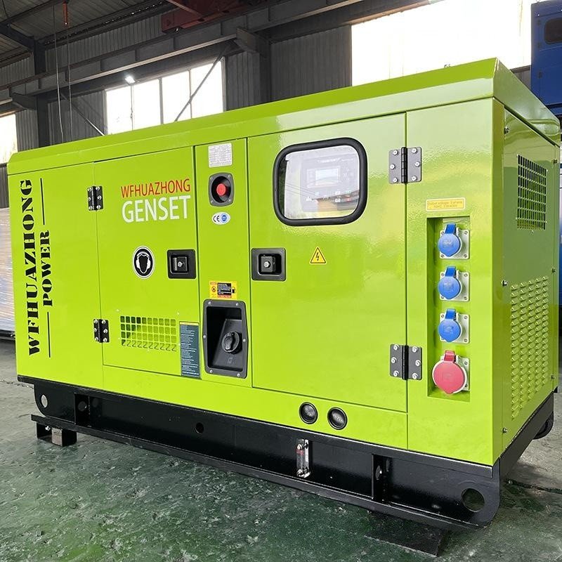 20kw 25kva Leiser Notstromaggregat Diesel Generator Set Single Phase Diesel Generator