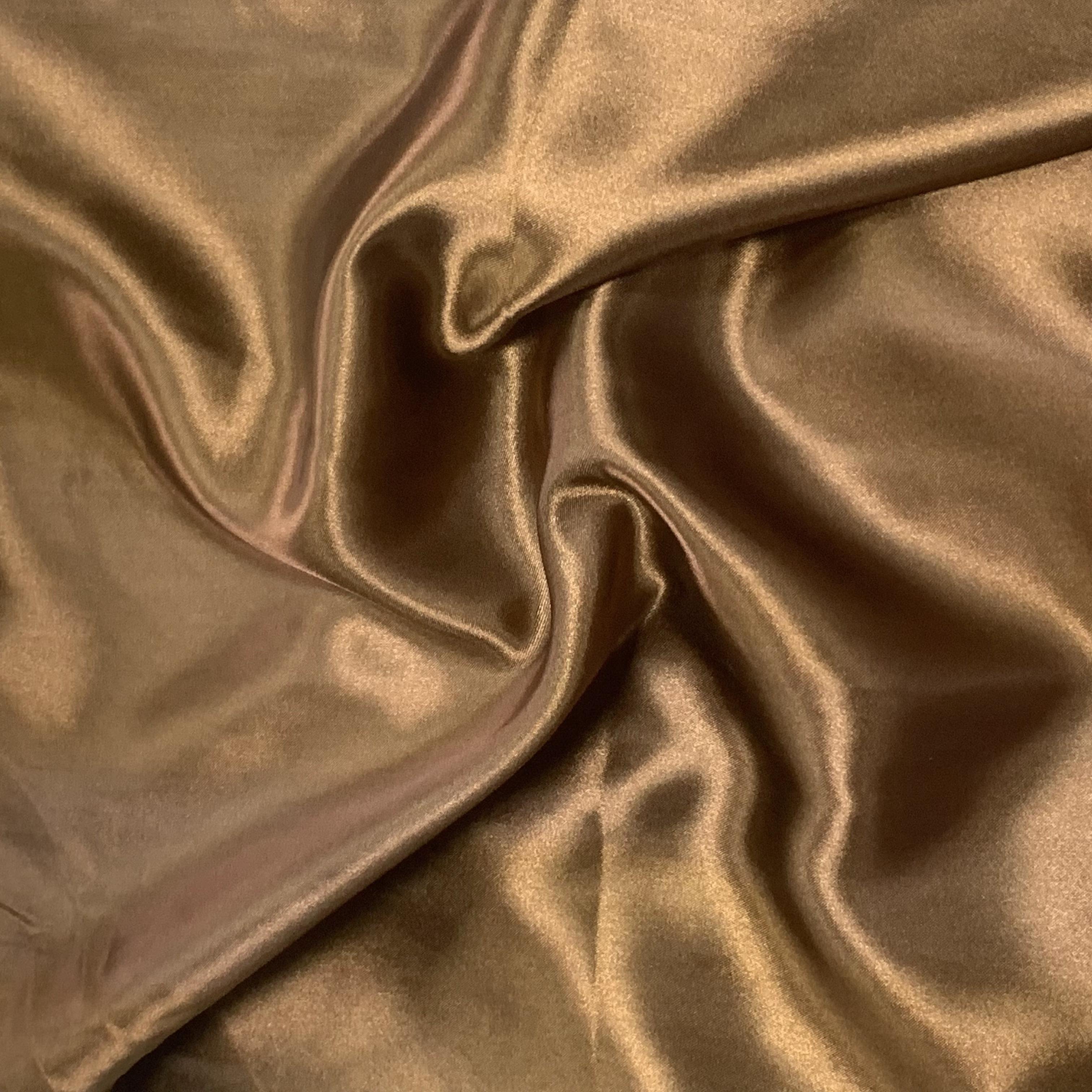 Hot Selling Luxury Shiny Metallic Liquid Satin Fabric for Fashion Dress