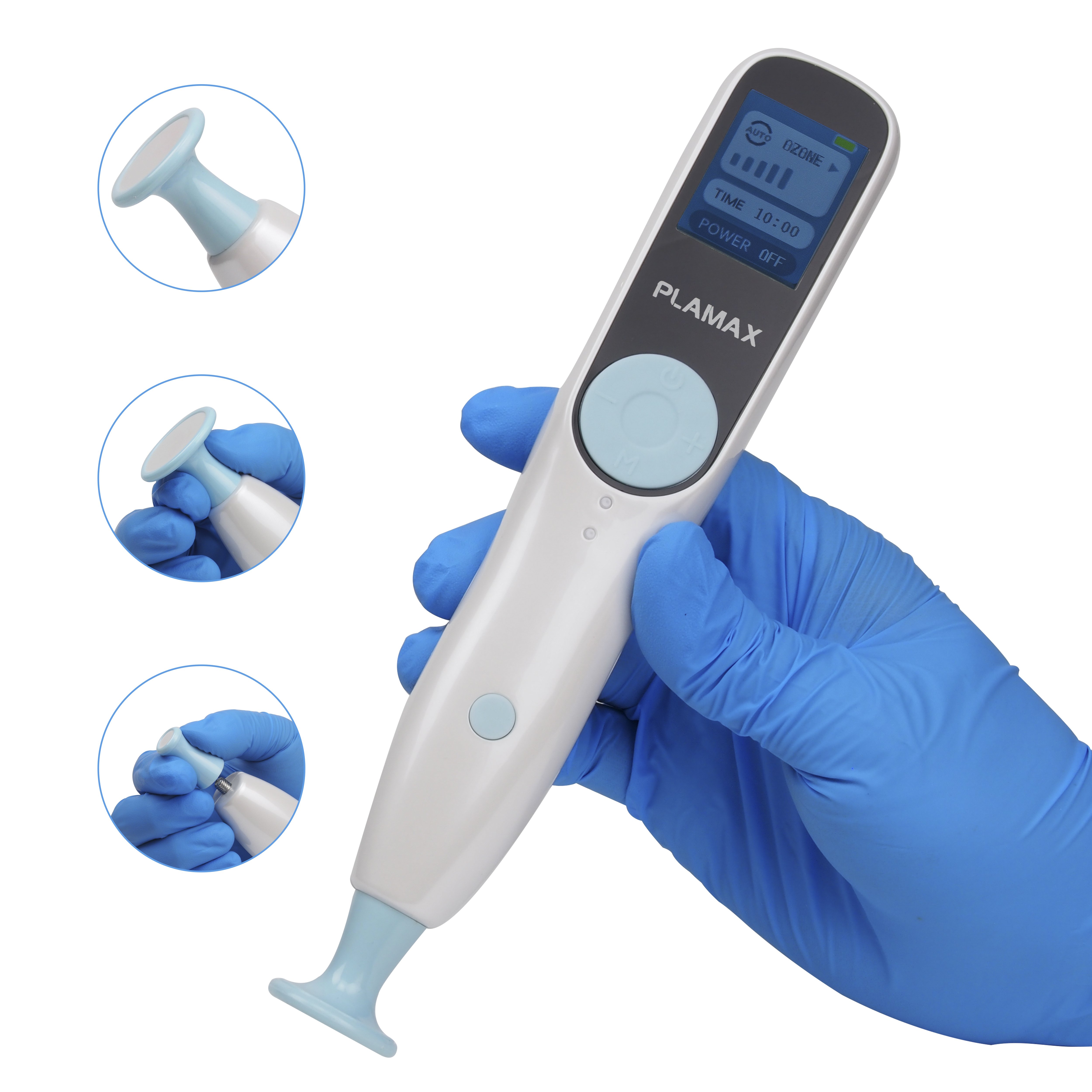 Plamax 2 in 1 Ozone Plasma Shower Acne Treatment Auto Mole Removal Beauty Salon Eyelid Lifting Fibroblast Plasma Pen