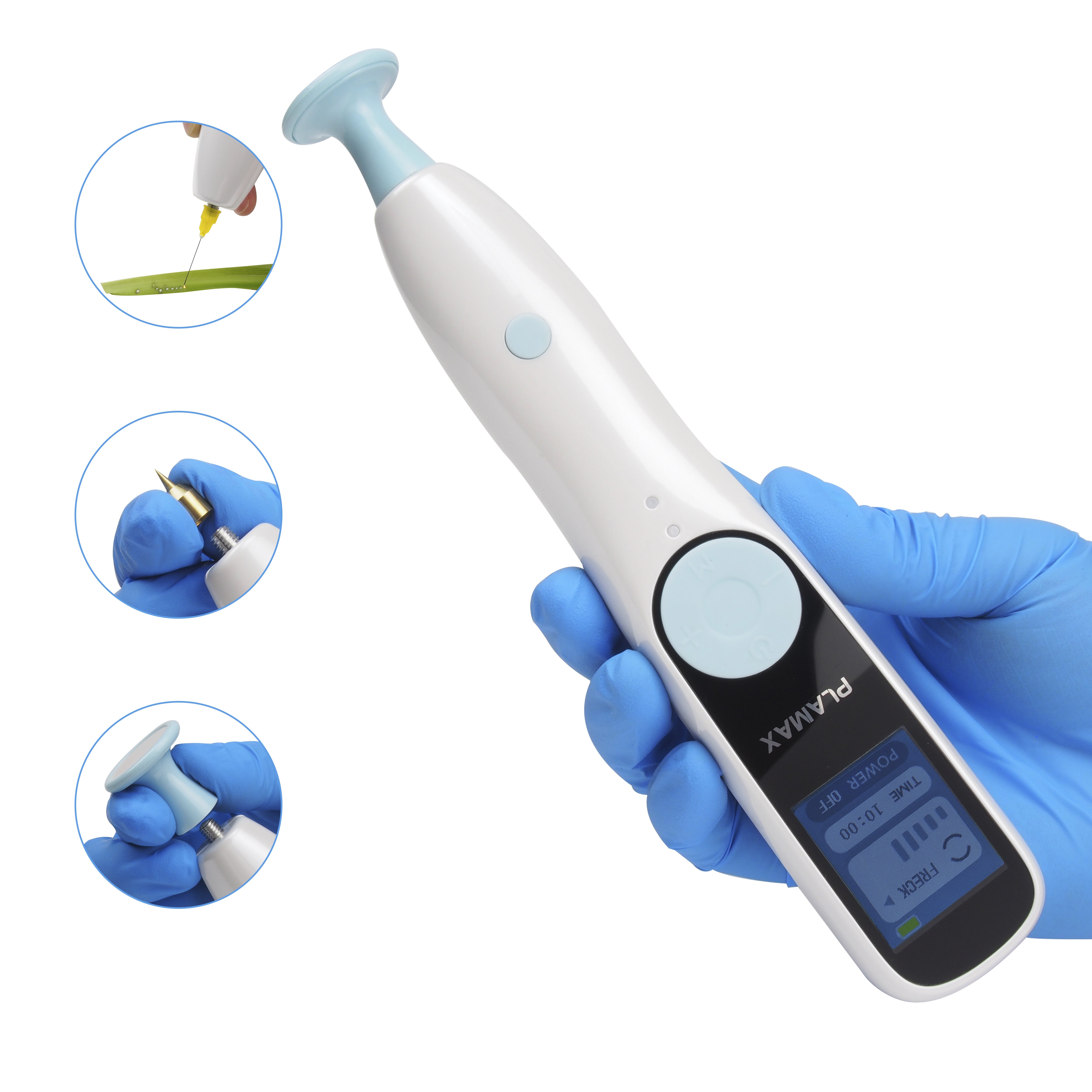 Plamax 2 in 1 Ozone Plasma Shower Acne Treatment Auto Mole Removal Beauty Salon Eyelid Lifting Fibroblast Plasma Pen