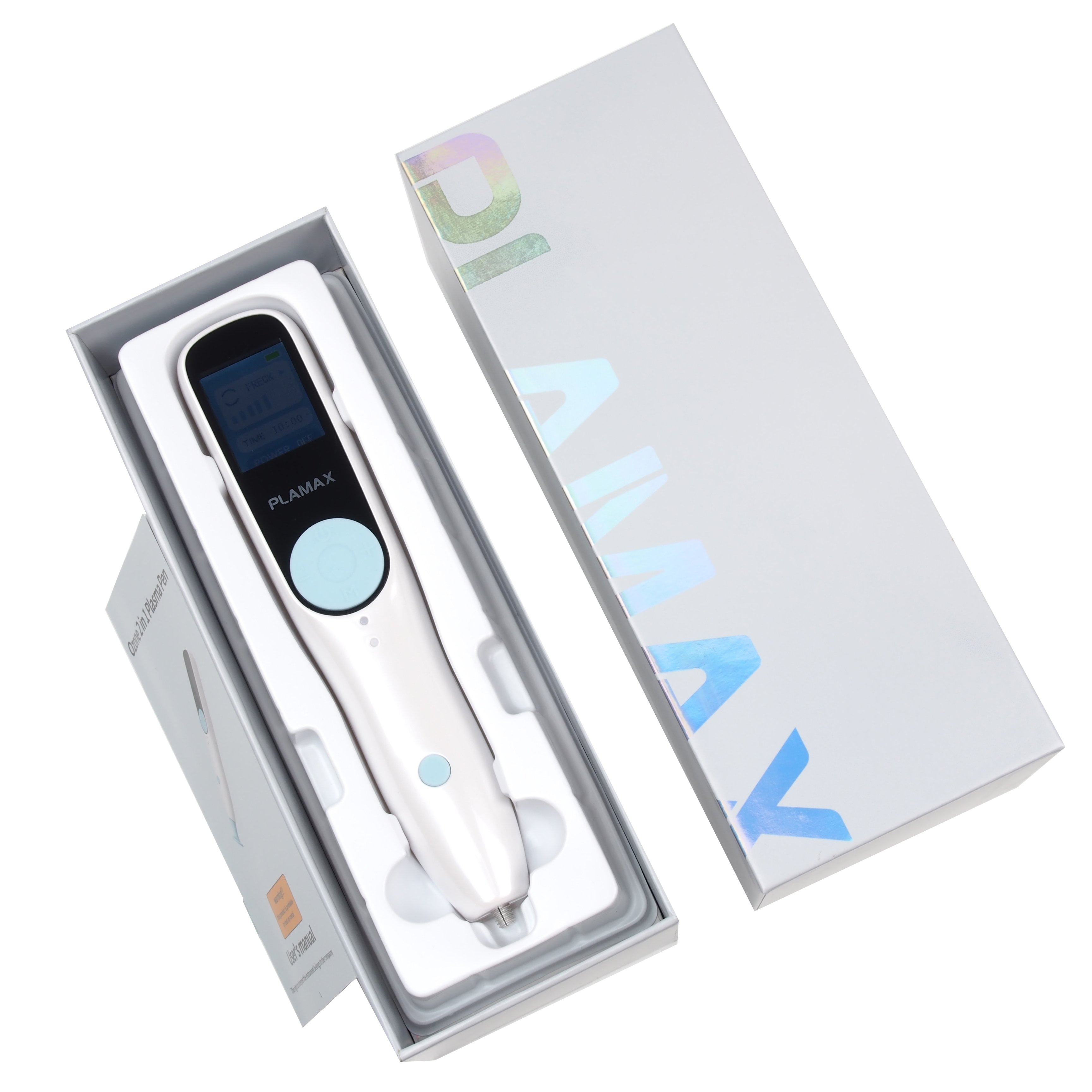 Plamax 2 in 1 Ozone Plasma Shower Acne Treatment Auto Mole Removal Beauty Salon Eyelid Lifting Fibroblast Plasma Pen
