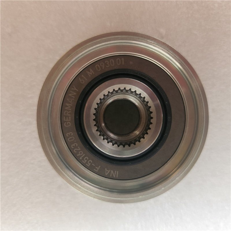 Original INA Freewheel Clutch Pulley F-551623 535022210 for Audi Q7 3.0 TDi Alternator Pulleys 04L903024R 059903018E