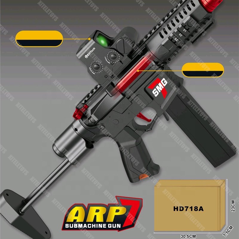 ARP7 Electric 7MM Gel Ammos AUTO Shooting Blaster Safe Kids for Toy Gun for Fighting Game & Splatter Launchers