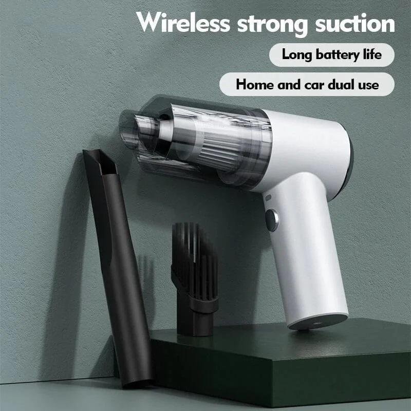 2024 Top Selling Products Wireless Car Household Vacuum Cleaner Portable Auto Household Home Mini Vacuum Cleaner Strong Suction