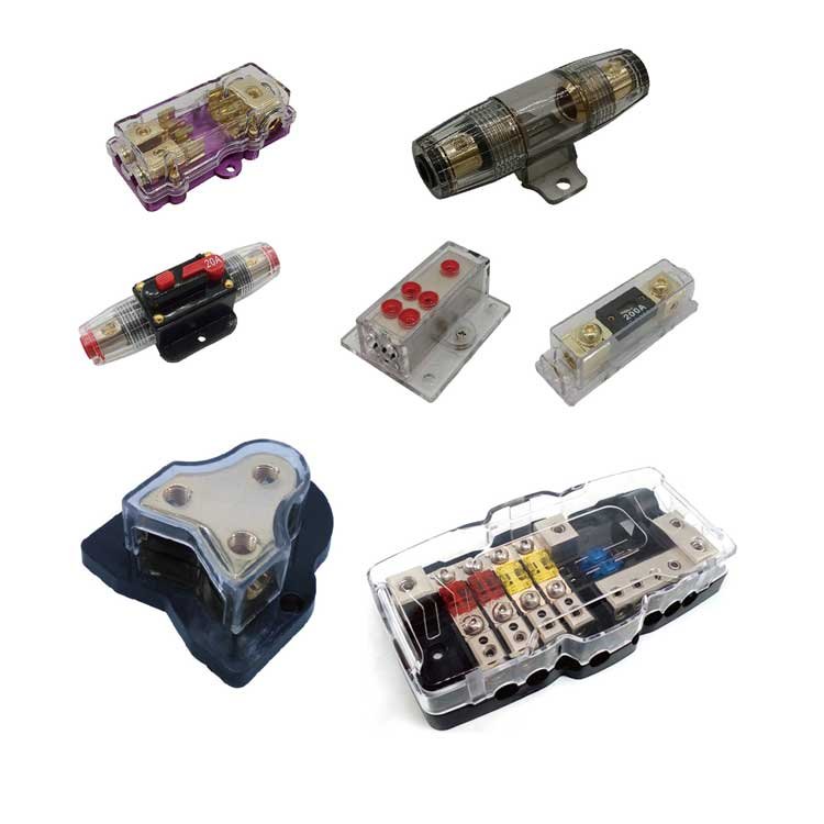 Base Economical Mount Super High Efficiency Car Truck Tubing AWG ANL Electronic Auto Car Fuse Holder for Knife Fuse Link