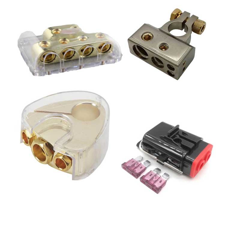 Base Economical Mount Super High Efficiency Car Truck Tubing AWG ANL Electronic Auto Car Fuse Holder for Knife Fuse Link