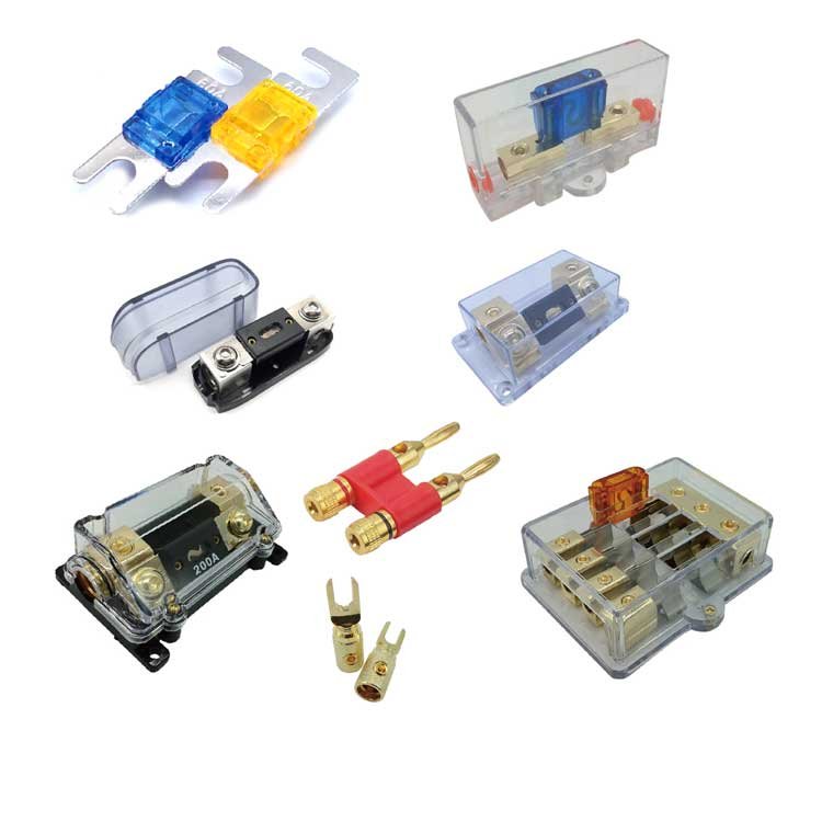 Base Economical Mount Super High Efficiency Car Truck Tubing AWG ANL Electronic Auto Car Fuse Holder for Knife Fuse Link