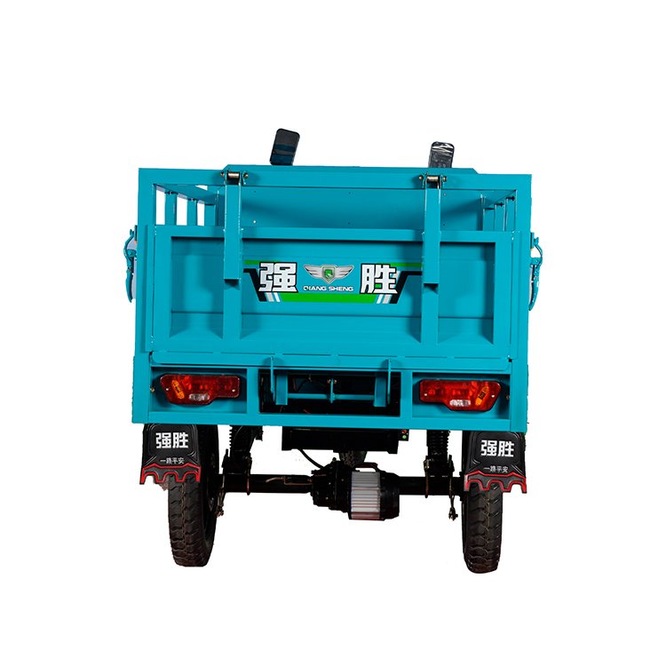 Factory Electric 3-Wheel Auto Battery Operated Cargo Loader Motorized Electric Tricycle Dump Trimoto Electric