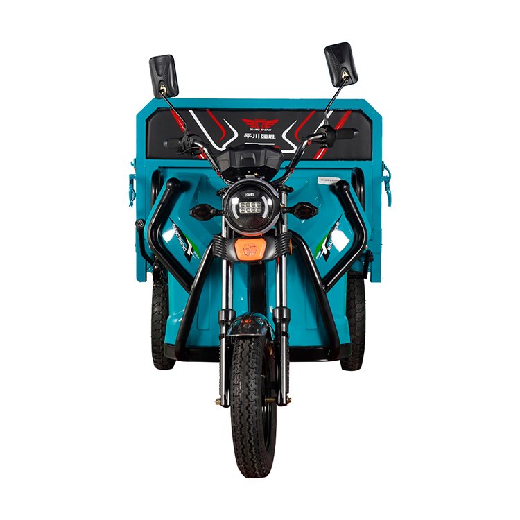 Factory Electric 3-Wheel Auto Battery Operated Cargo Loader Motorized Electric Tricycle Dump Trimoto Electric