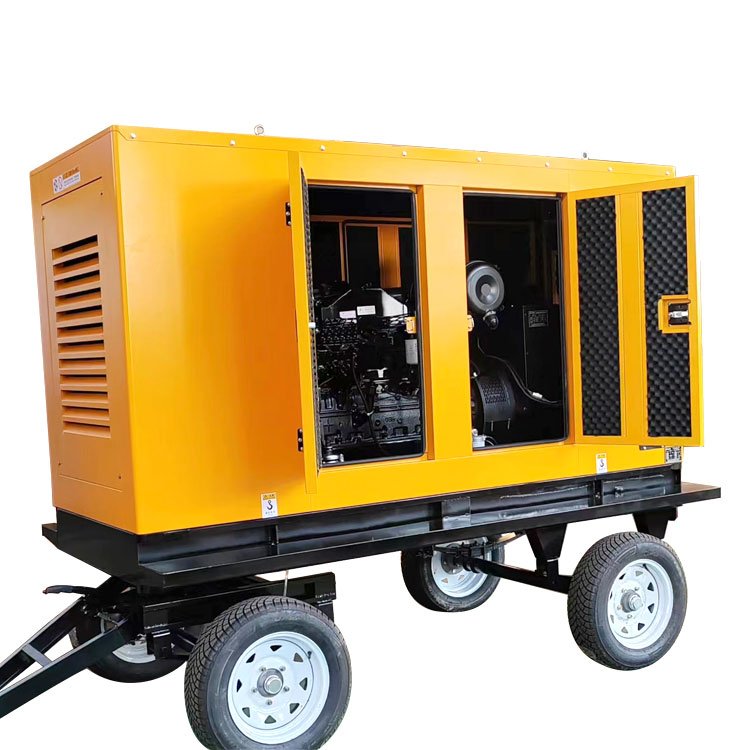 100KVA Dongfeng Kangmingsi Mobile Car Silent Speaker Generator Set Backup Emergency Power Supply Self Starting System Forcummins