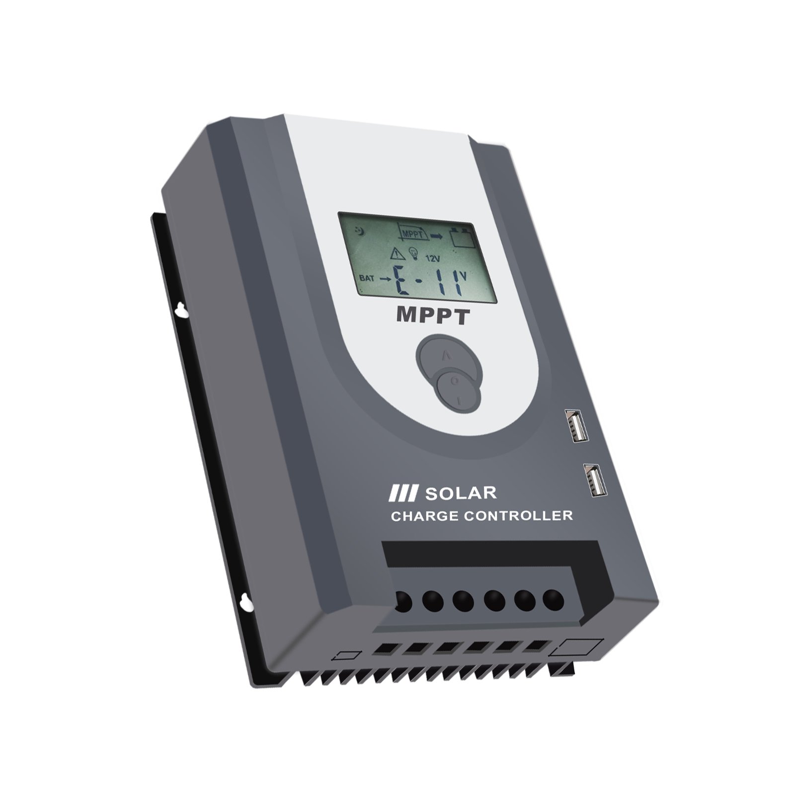 EASUN POWER 20A 30A 40Amps Battery Charger with BLE 12v 24v Auto 100Voc MPPT Solar Charge Controller