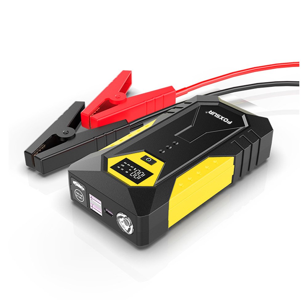 12V 600A Car Jump Starter With Power Bank Emergency Portable Vehicle Car Battery Booster Car Emergency Charger