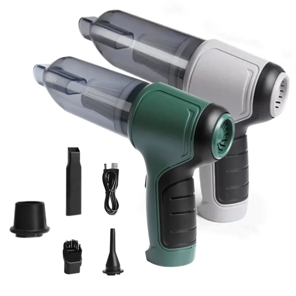Rechargeable Vacuuming Handheld Home Usb Rechargeable Portable Wireless Mini Car Dual Dust Auto Vacuum Cleaner Cordless