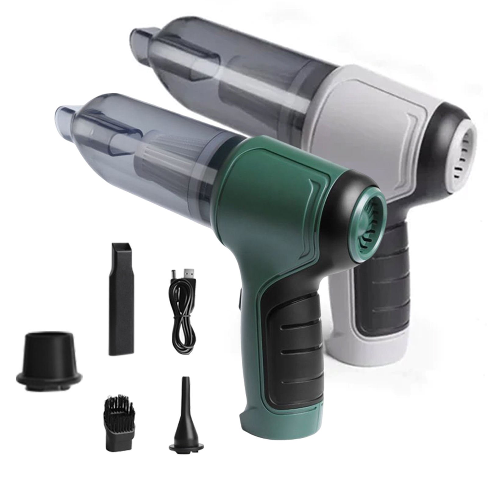 Rechargeable Vacuuming Handheld Home Usb Rechargeable Portable Wireless Mini Car Dual Dust Auto Vacuum Cleaner Cordless