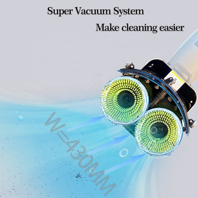 MLEE100H Lithium Battery Dual Brush Compact Automatic House Keeping Floor Scrubber Machine