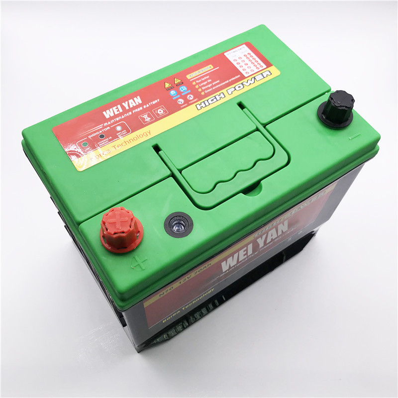 AUTO Promotional Wholesales Auto Parts 12V70AH Hybrid High Power Car Battery Lead-acid Batteries 12 Volts Car Battery