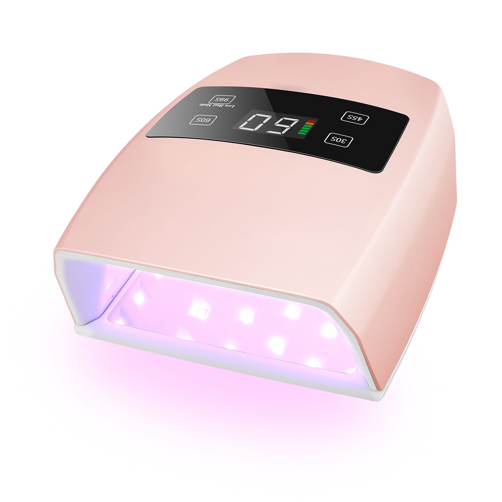Hadiyah Beauty Nail Dryer 78W Rechargeable Best Pro LED Nail UV Dryer Lamps Cordless UV Led Nail Lamp