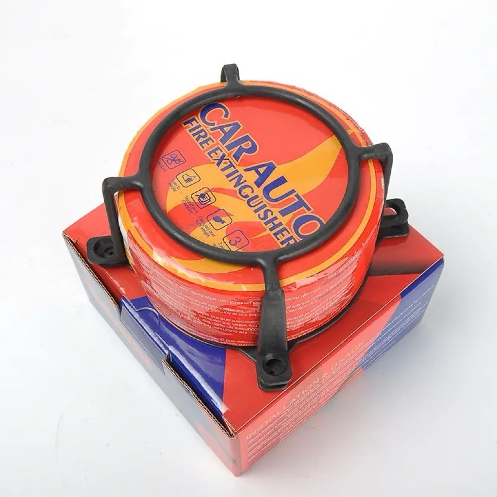 Circular Portable Automatic Dry Powder Fire Extinguisher for Automobiles