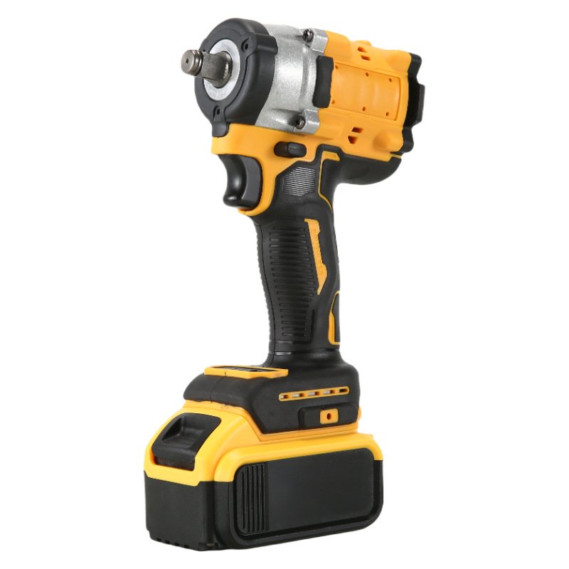 21V DIY Grade Brushless Electric Wrench Impact Car Pedicure Hand Frame Carpentry Sleeve Wind Cannon Lithium Charging Battery
