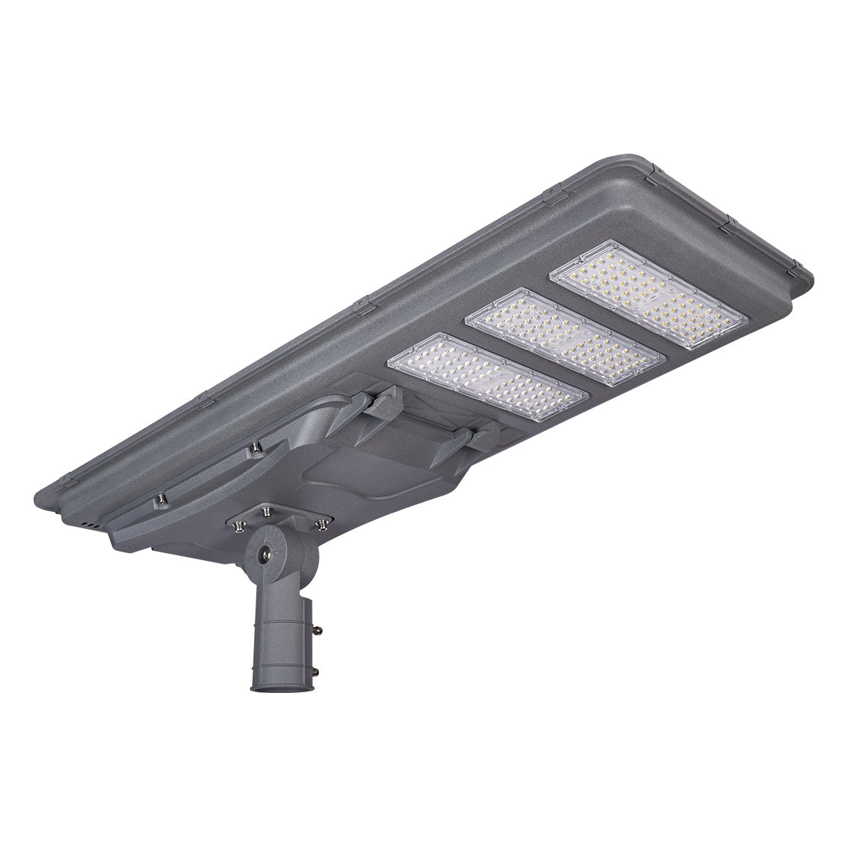 Smart Motion Sensor Integrated Solar Lamps for Outdoor Led All in One Lights 40w 60w Rechargeable Solar Street Light