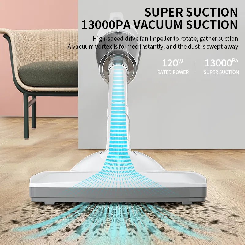 High Quality Portable Small Cordless Handheld Vacuum Cleaner Rechargeable with 13000PA Powerful Suction for Car/Office/Home