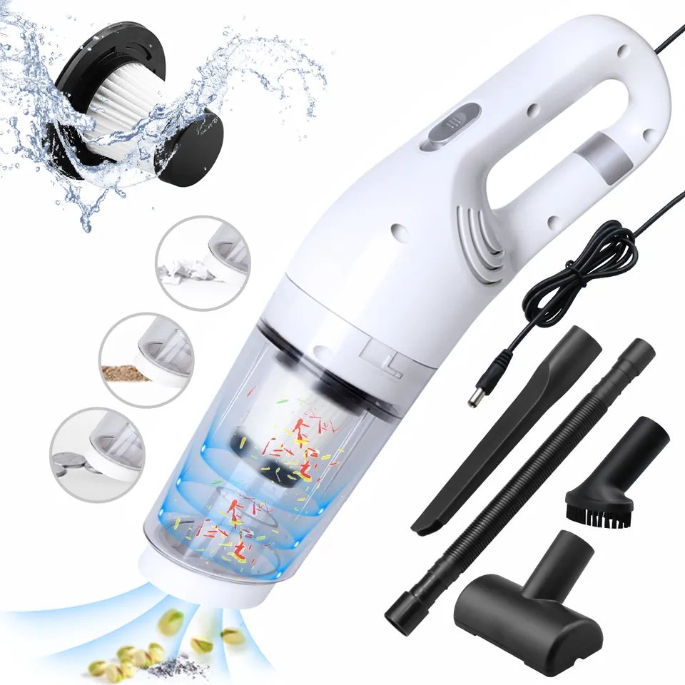High Quality Portable Small Cordless Handheld Vacuum Cleaner Rechargeable with 13000PA Powerful Suction for Car/Office/Home
