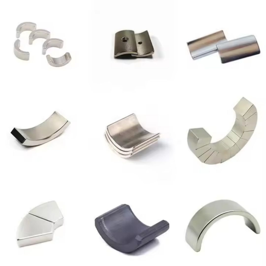 Industrial Custom Car Danone Generator Free Energy With Segment Shape Magnetic N52 Welding Permanent Arc Neodymium Magnet Ndfeb