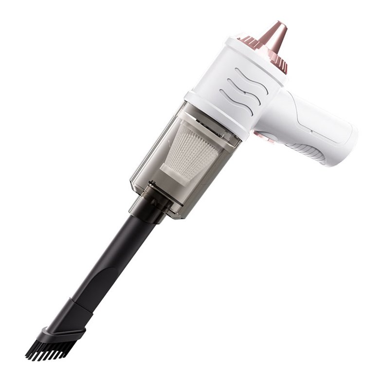 High Power Auto 120W 6000Pa Super Suction Home Car Rechargeable Portable Mini Handle Vacuum Cleaner