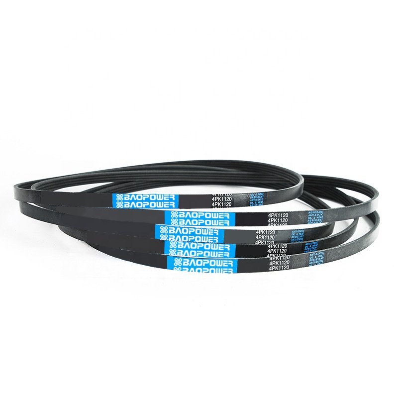 Baopower Poly V Belt Drive Car Auto Fan PK PL EPDM Rubber Poly V Ribbed Belt Ribbed Multi Rib Motor Engine V Ribed Belt for Cars
