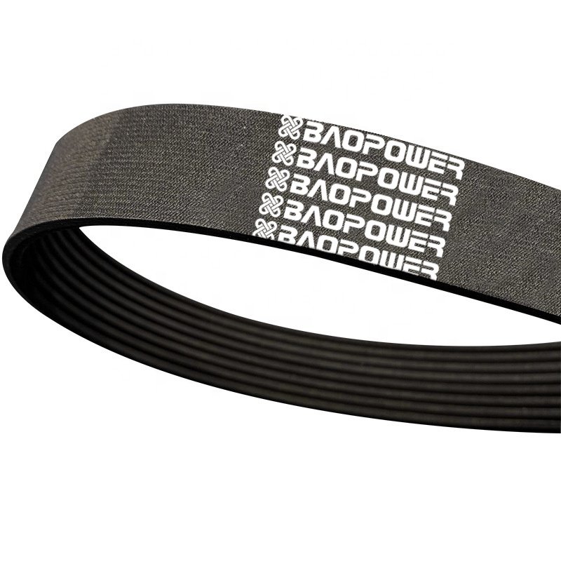 Baopower Poly V Belt Drive Car Auto Fan PK PL EPDM Rubber Poly V Ribbed Belt Ribbed Multi Rib Motor Engine V Ribed Belt for Cars