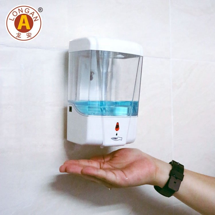 Hot Sale Kitchen Auto Infrared Disinfection Hand Sanitizer Lotion Soap Dispenser Battery Automatic Wall With Stand