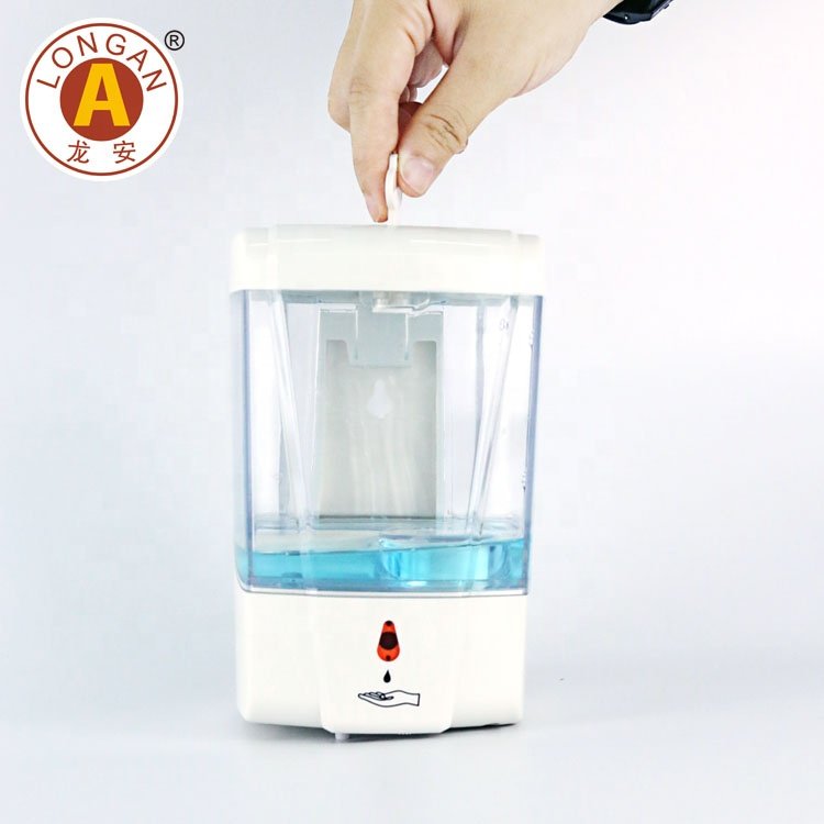 Hot Sale Kitchen Auto Infrared Disinfection Hand Sanitizer Lotion Soap Dispenser Battery Automatic Wall With Stand