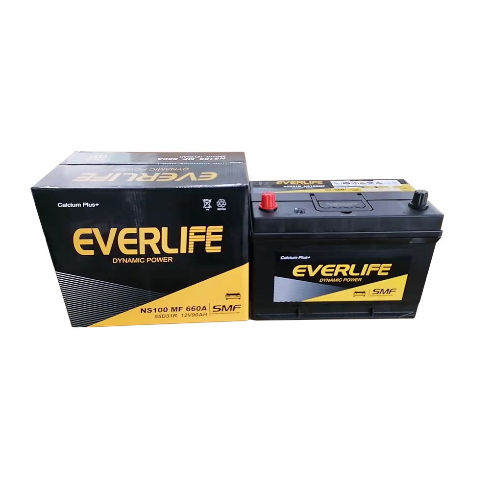 12V 100AH MF N100 Car Battery With Excellent Quality 12V100AH Starter Lead Acid Battery Factory Price