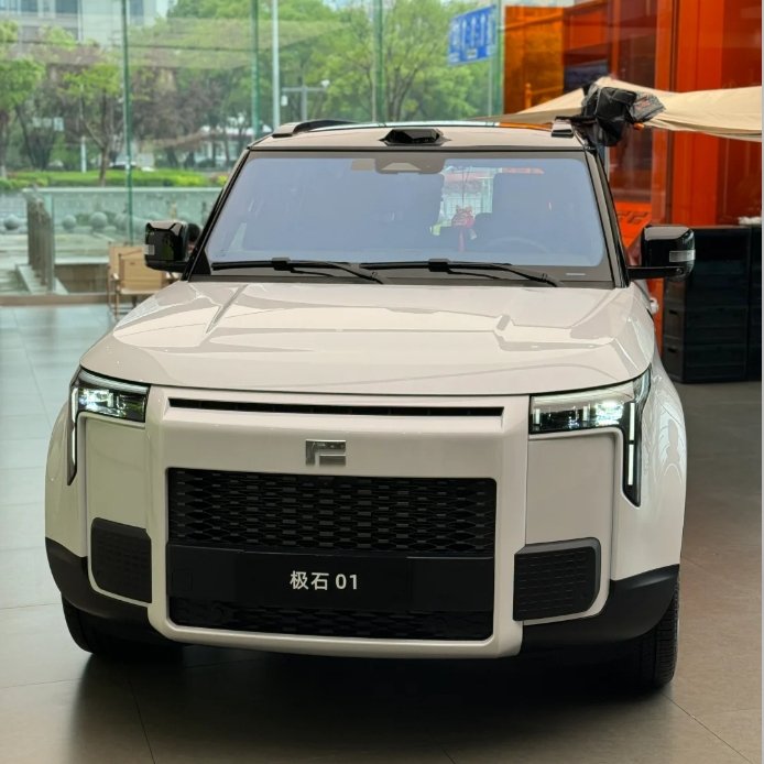 Hot-selling 2024 ROX 01 Hybrid Model 7-seater/6-seater Standard Version Large Battery Family Car ROX01 JISHI Car Polestones 01