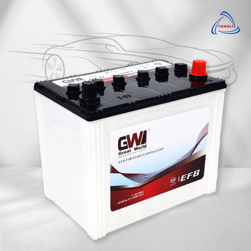 Wholesale High Power Battery 12V 80Ah Auto Battery Suppliers Starting MF JIS Standard Automotive Car Battery