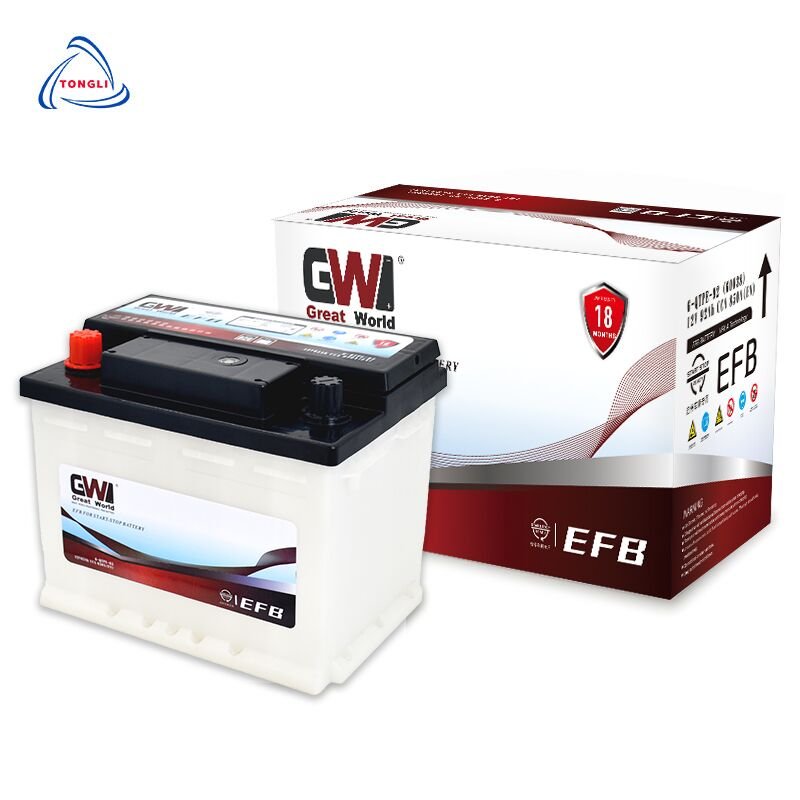 Wholesale High Power Battery 12V 80Ah Auto Battery Suppliers Starting MF JIS Standard Automotive Car Battery