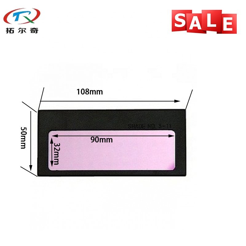 TRQ Multi Color Optional Auto Darkening Welding Helmet Lens Filter Blue Color Welding Filter Lens