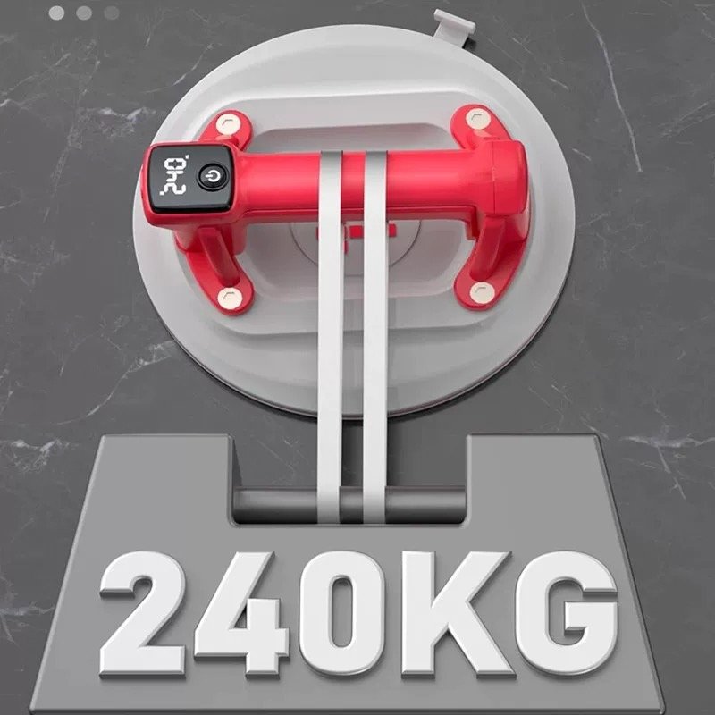 Shijing 6100 Digital Display Electric Suction Cup Rubber Automatic Ceramic Tile Suction Cup Lifter Digital Display Vacuum Sucker