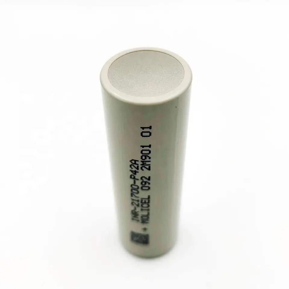 100% Original a Grade Taiwan Moli INR21700 P42A 4200mAh Lithium Ion Battery AKKU 3.7V 4200mAh 21700 Li Ion Batteries for UAV