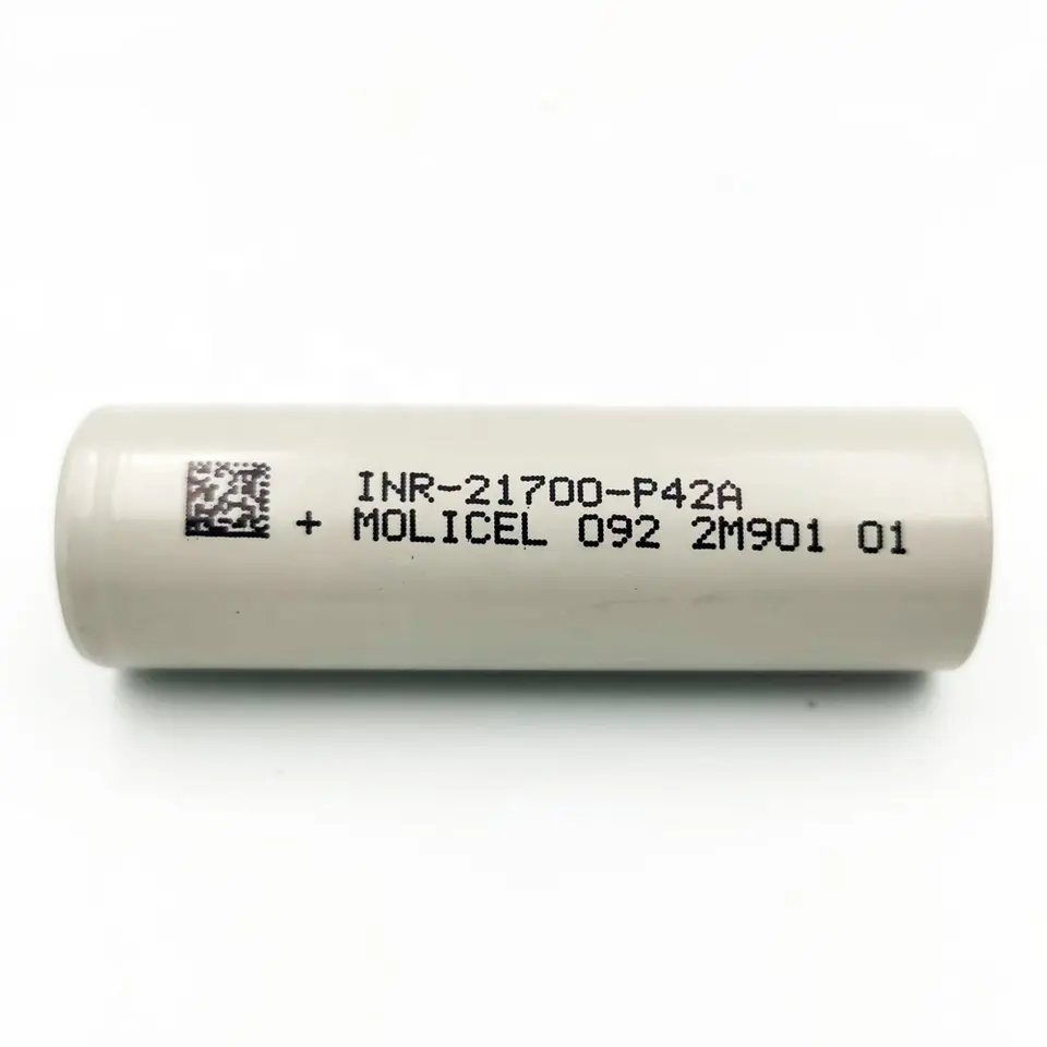 100% Original a Grade Taiwan Moli INR21700 P42A 4200mAh Lithium Ion Battery AKKU 3.7V 4200mAh 21700 Li Ion Batteries for UAV