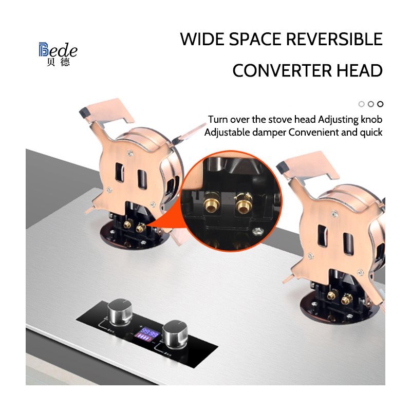 Hot Selling Gas Cooker LPG Smart Gas Cooktops Glass Top Battery Ignition 2 burner Gas Stove for Kitchen