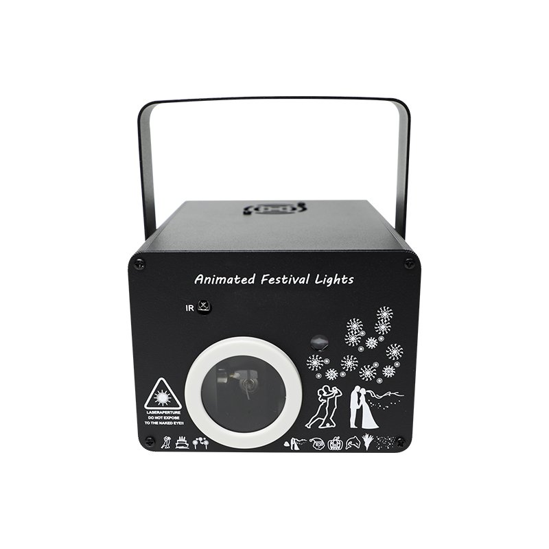 3D Laser Projector Animation Light Dmx Party Equipment Lamp Stage Show Effect Lighting for Night Club Holiday Dj Strobe Lights