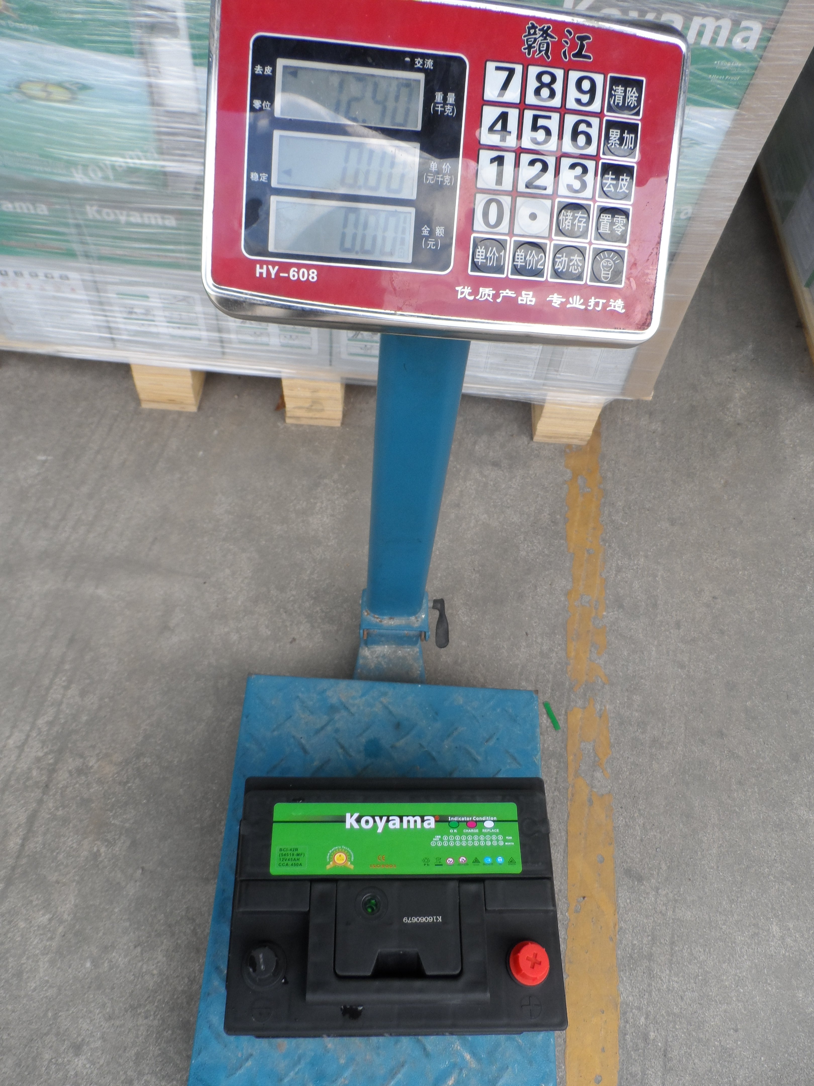 Good Price 54519(DIN45) Fibre Glass Plates Dry Charged Car Battery